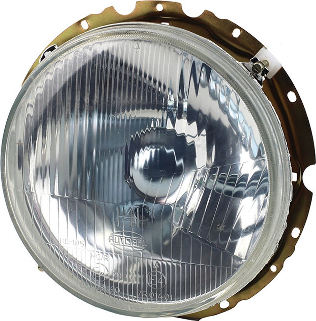 Johns, Scheinwerfer Halogen Front passend für VW Golf I 17 08/78-02/84 H4 Komplett 171941753A 321941753B