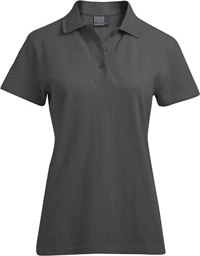 Superior Poloshirt Damen, Sportgrau, S