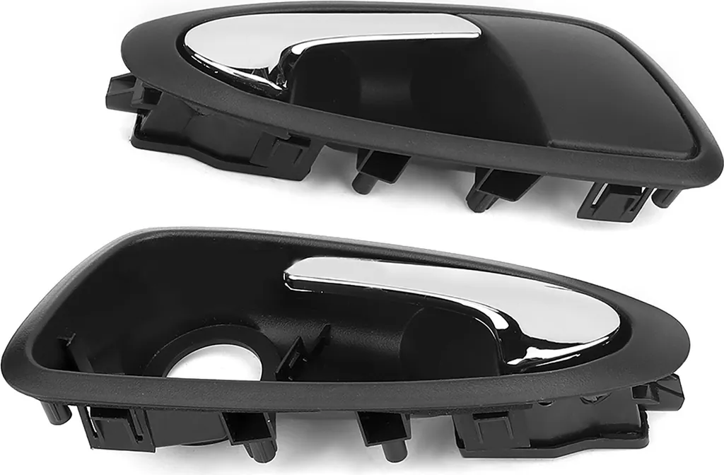 Maniglia Porta Interna Anteriore Sinistra YAOPEI Per Seat Ibiza 2009-2017 - Ricambio OEM 6J1837113A, Colore Argento Cromato