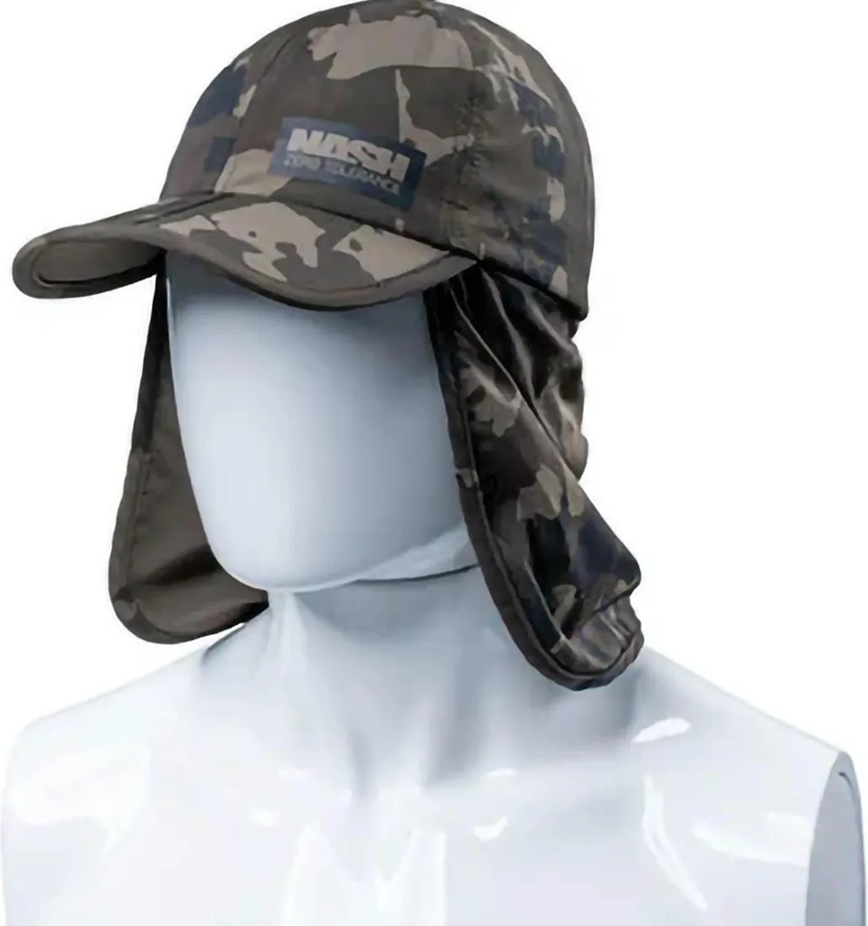 Casquette de pêche imperméable Nash ZT Lite Hydra Flex pour le stalking