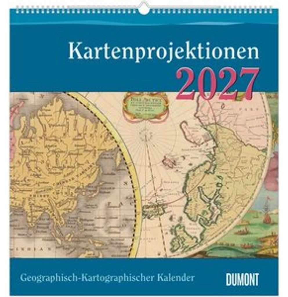 Geographisch-Kartographischer Kalender 2027 Produktbild 