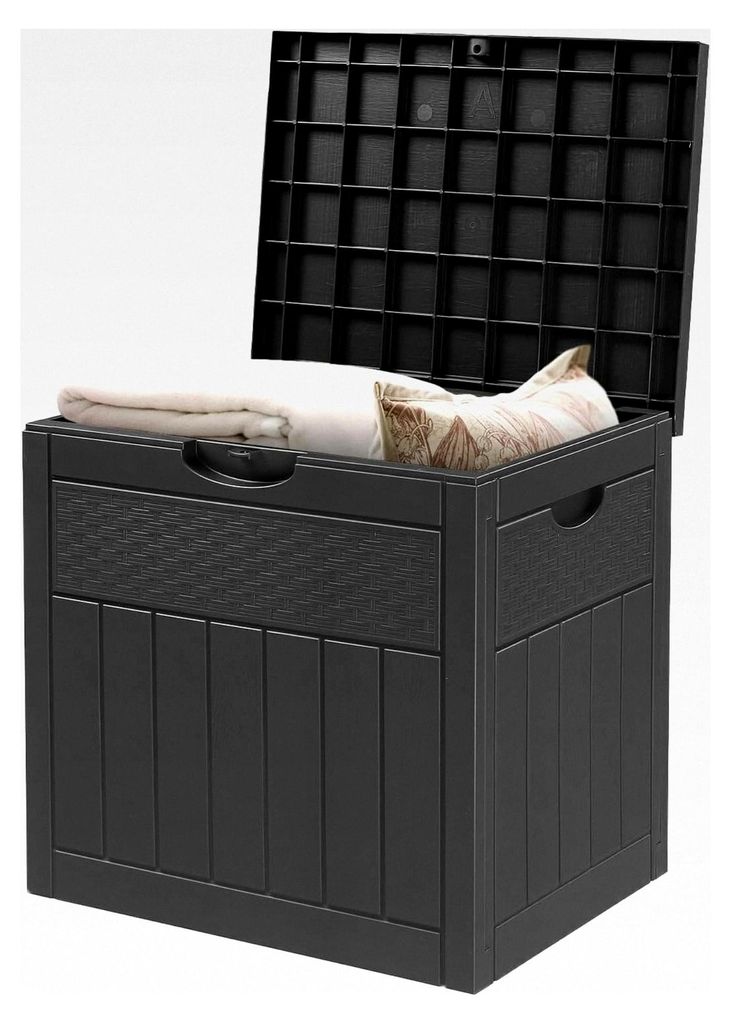 Gartenbox 126L, Auflagenbox für den Außenbereich, zur Aufbewahrung von Gartenmöbelkissen, Gartengeräten usw. für Garten, Pool, Balkon und Hof,...
