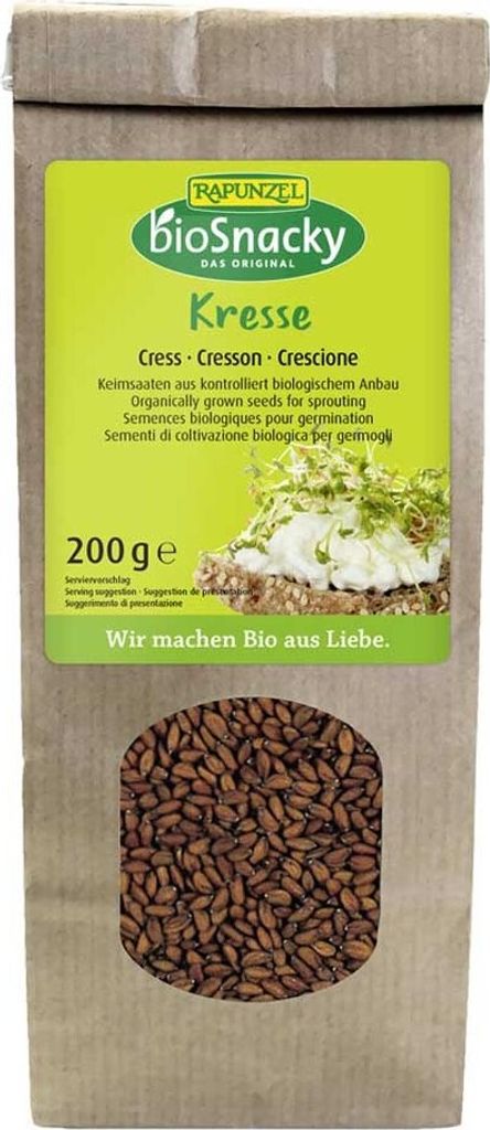 Rapunzel - bioSnacky Kresse Keimsaat - 200g