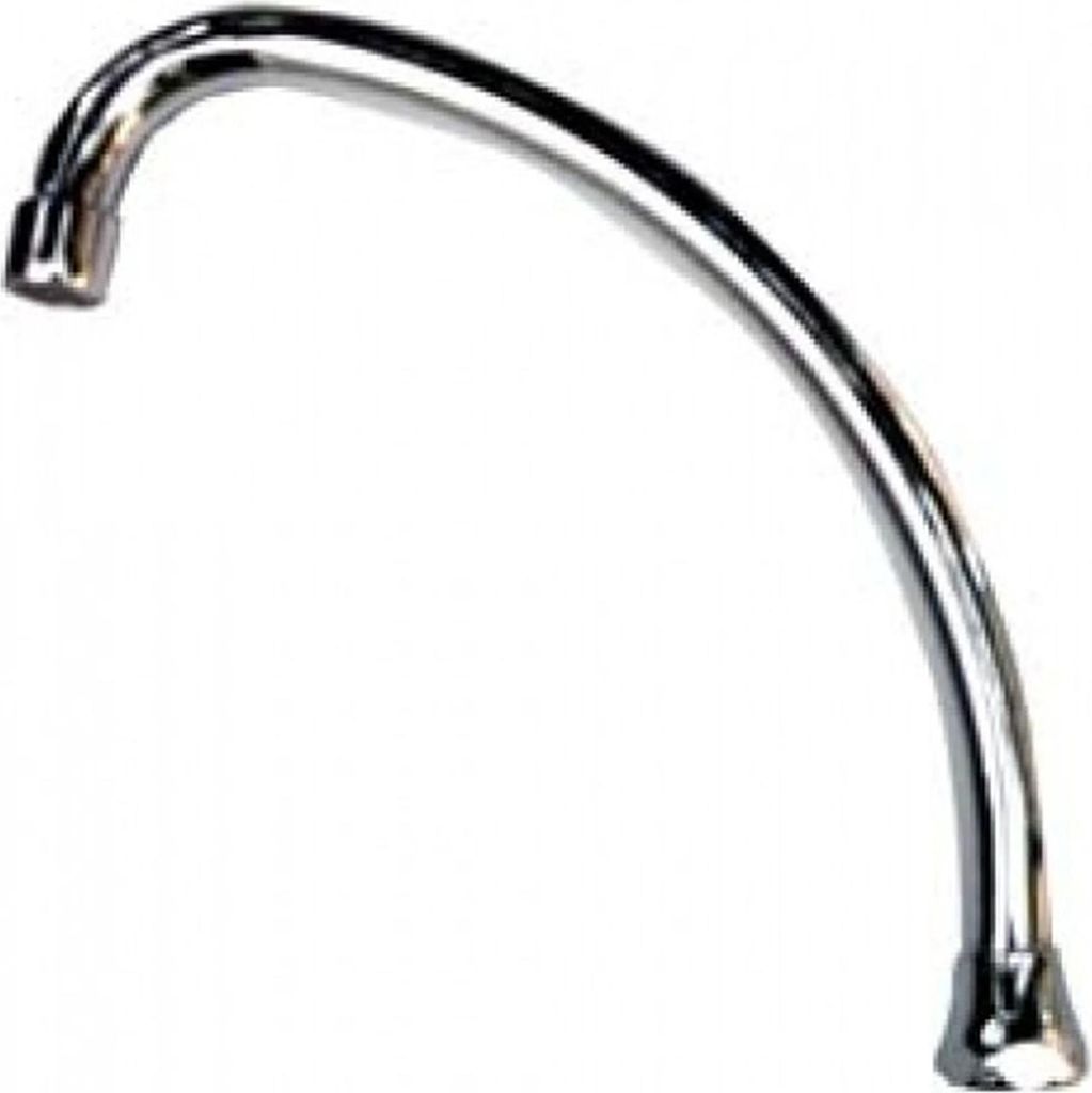 Teka Rohrauslauf 3/4" 200mm, chrom 18mm,flachdichtend, 1 Stk.