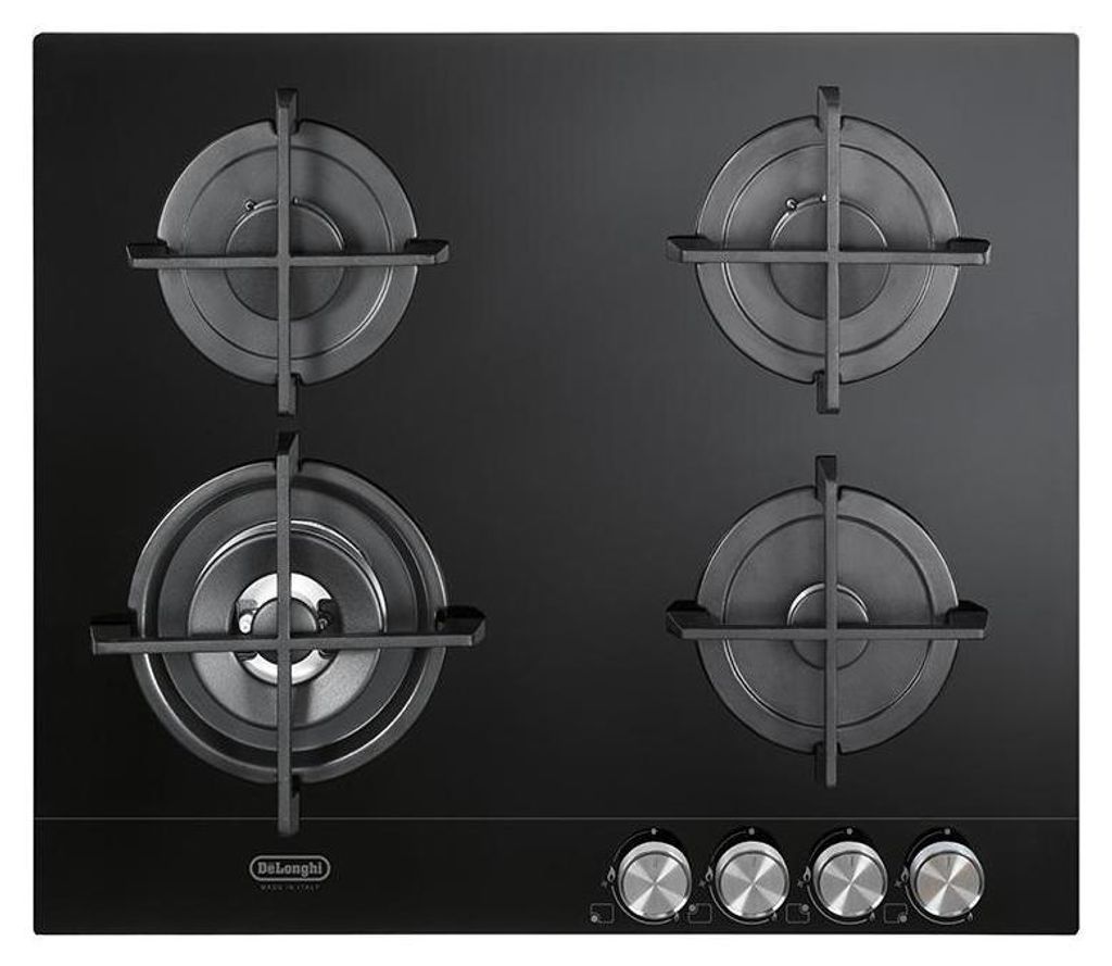 De'Longhi NSL 460 N Nero Gas 4 Fornelli