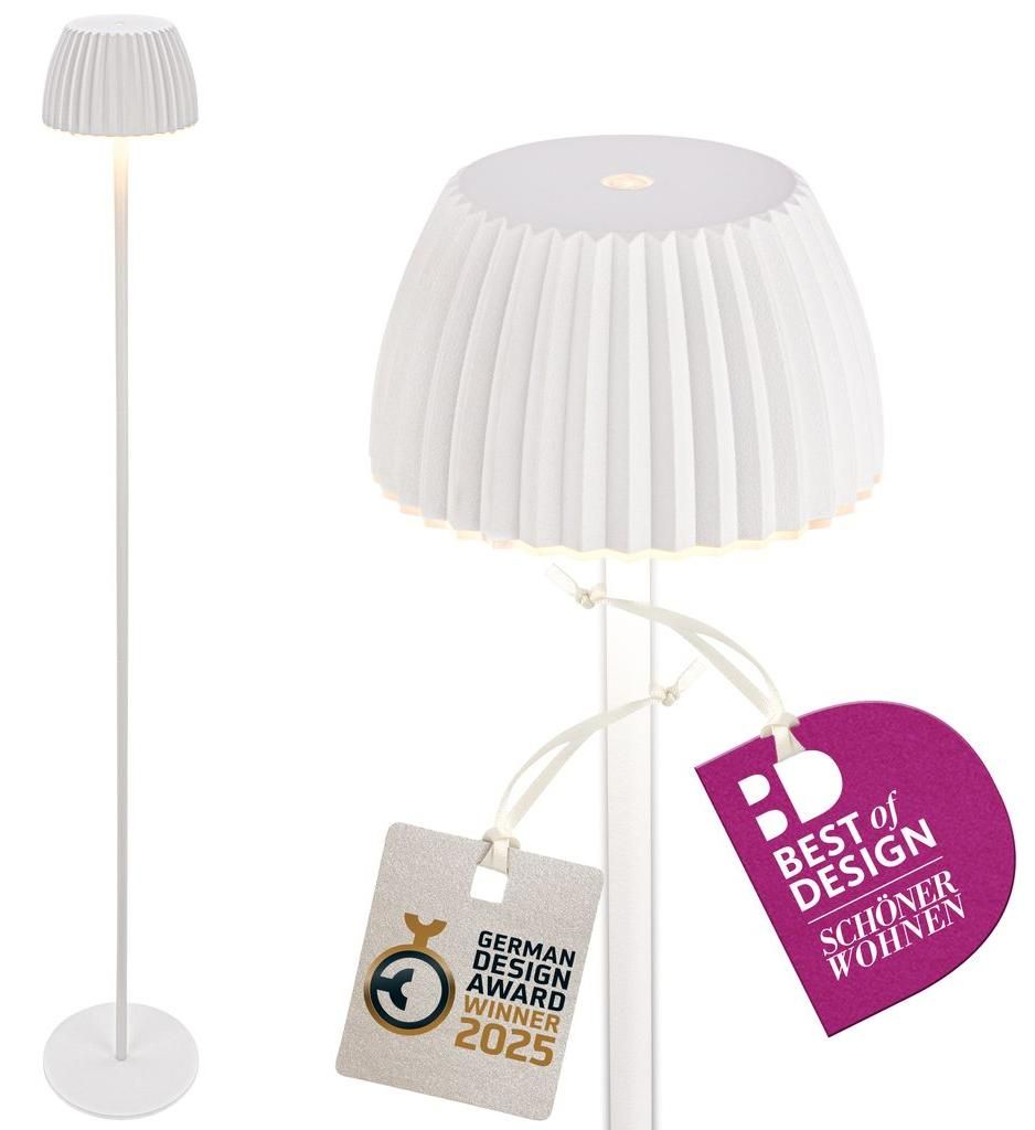 Briloner RIFFLE Lampada da terra senza fili IP44, Immagine del prodotto 