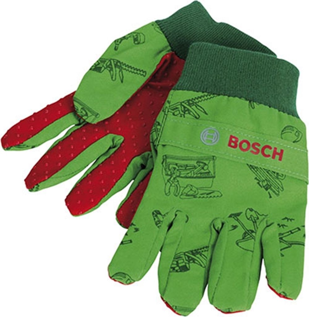 Theo Klein 2798 Bosch Gartenhandschuhe | Handschuhe aus 90% atmungsaktiver Baumwolle | Einheitsgröße | Maße: 10 cm x 1 cm x 19 cm | Spielzeug f...