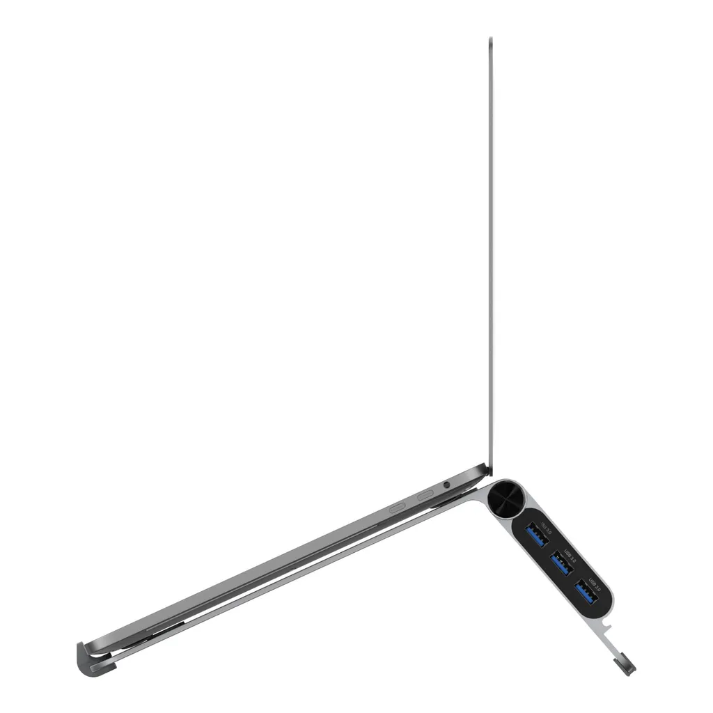 ADAM elements Hub USB-C avec support pliable pour iPad Pro et MacBook Air - 8