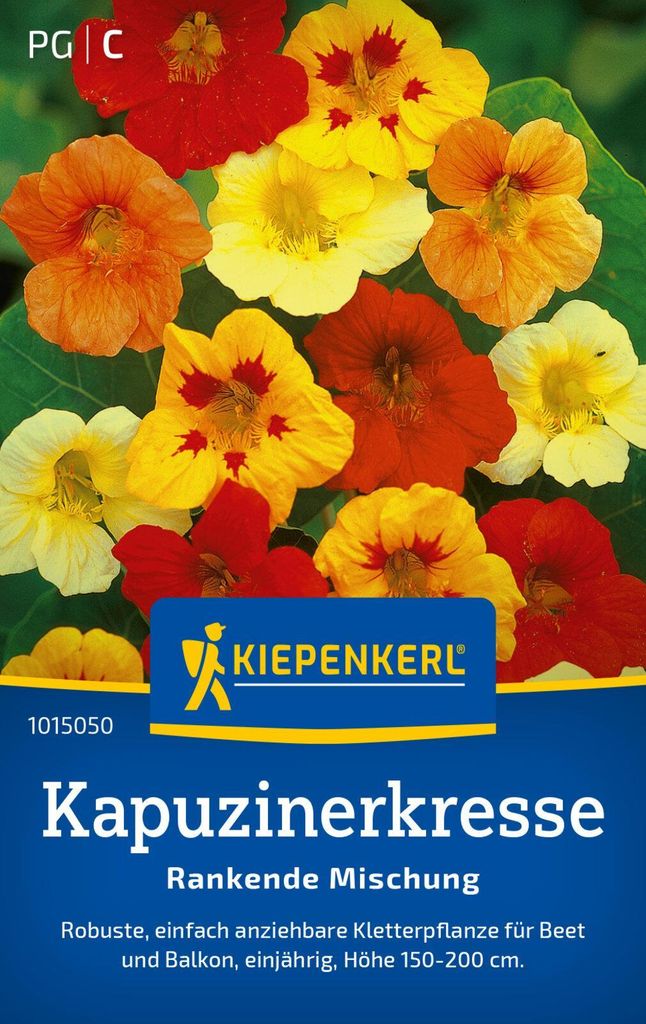 Kiepenkerl Kapuzinerkressesamen Rankende 20 Pflanzen Produktbild 