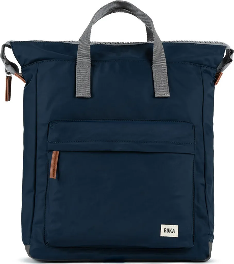 Sac à Dos de Travail Roka London Bantry B Bleu S - Idéal Tablette 10"