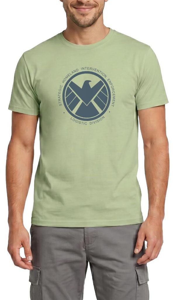 Spreadshirt Avengers Iron Man Stark Industries Männer T-Shirt, XXL, Sage