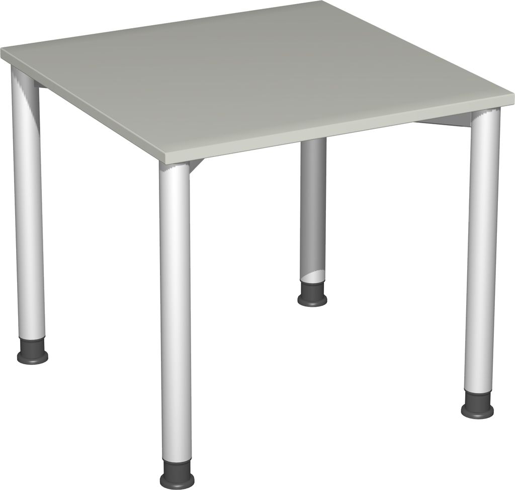 Geramöbel Schreibtisch höhenverstellbar, 800x800x680-800, Produktbild 