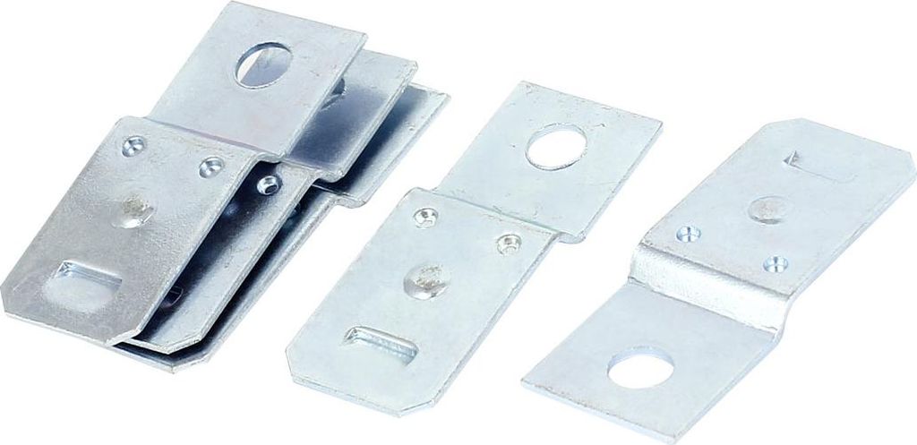 5 Stücke 5mm Lochdurchmesser Silberfarbene Kfz-Relaishalterung Ersatz
