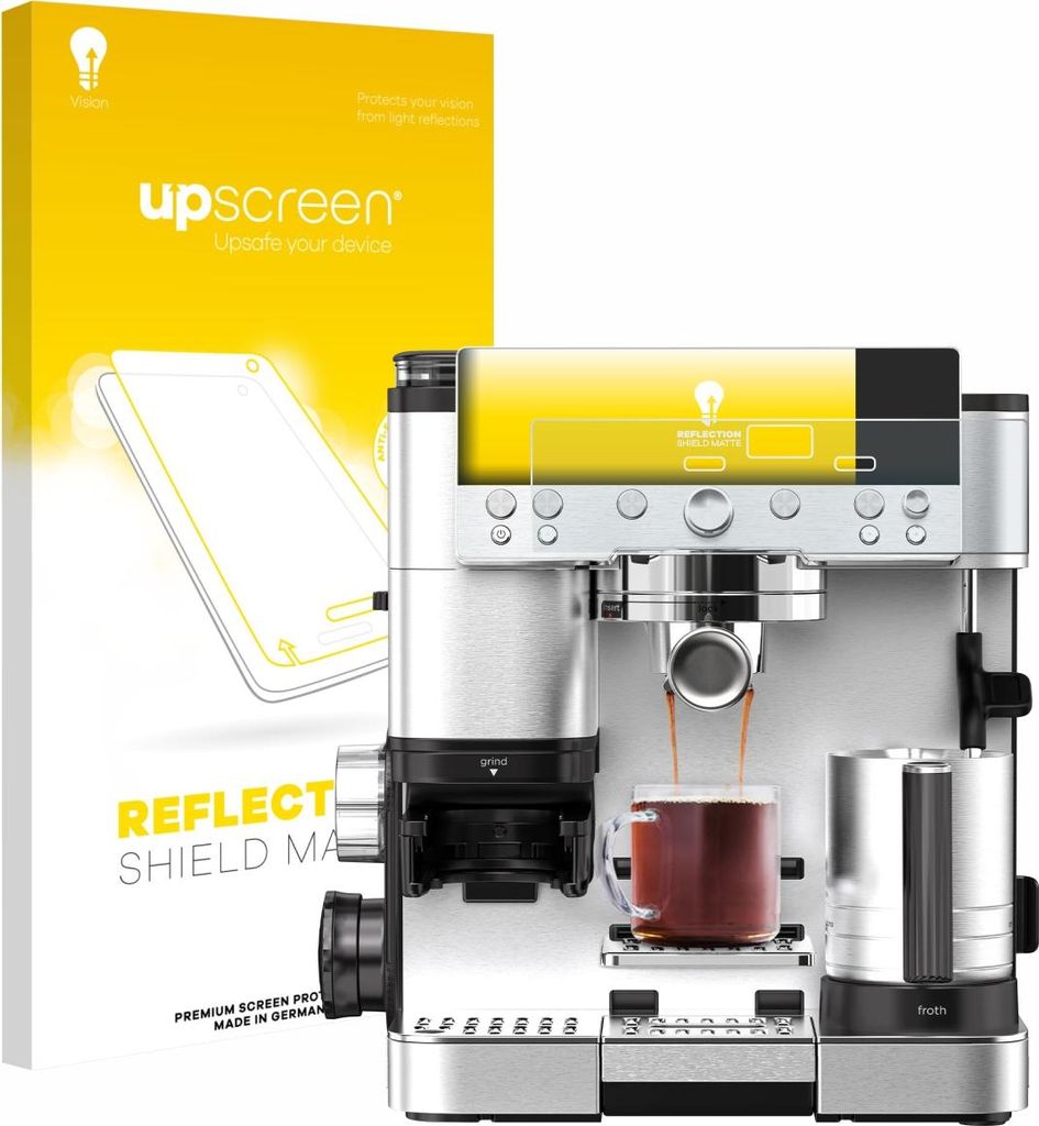upscreen Schutzfolie für Ninja Luxe Cafe Premier ES601EU Displayschutz Displayschutzfolie Folie Matt Entspiegelungsfolie