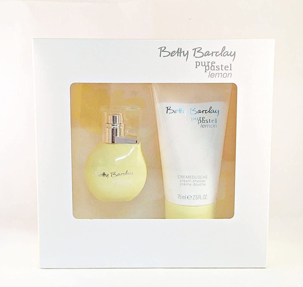 Betty Barclay Pure Pastel Lemon 20 ml EdT Set mit Shower Cream