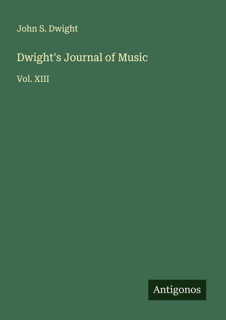Dwight's Journal of Music