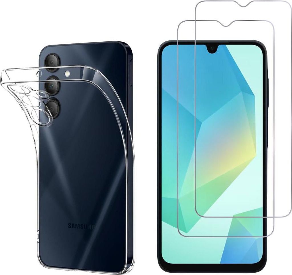 Housse pour Samsung Galaxy A16 4G / A16 5G avec 2 films de Image du produit 
