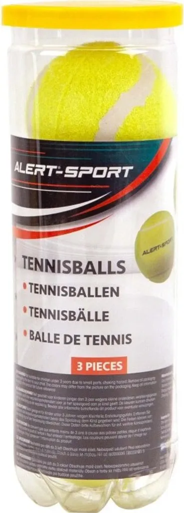 Balles de tennis Alert Sport : rebond optimal et durabilité en koker 3x