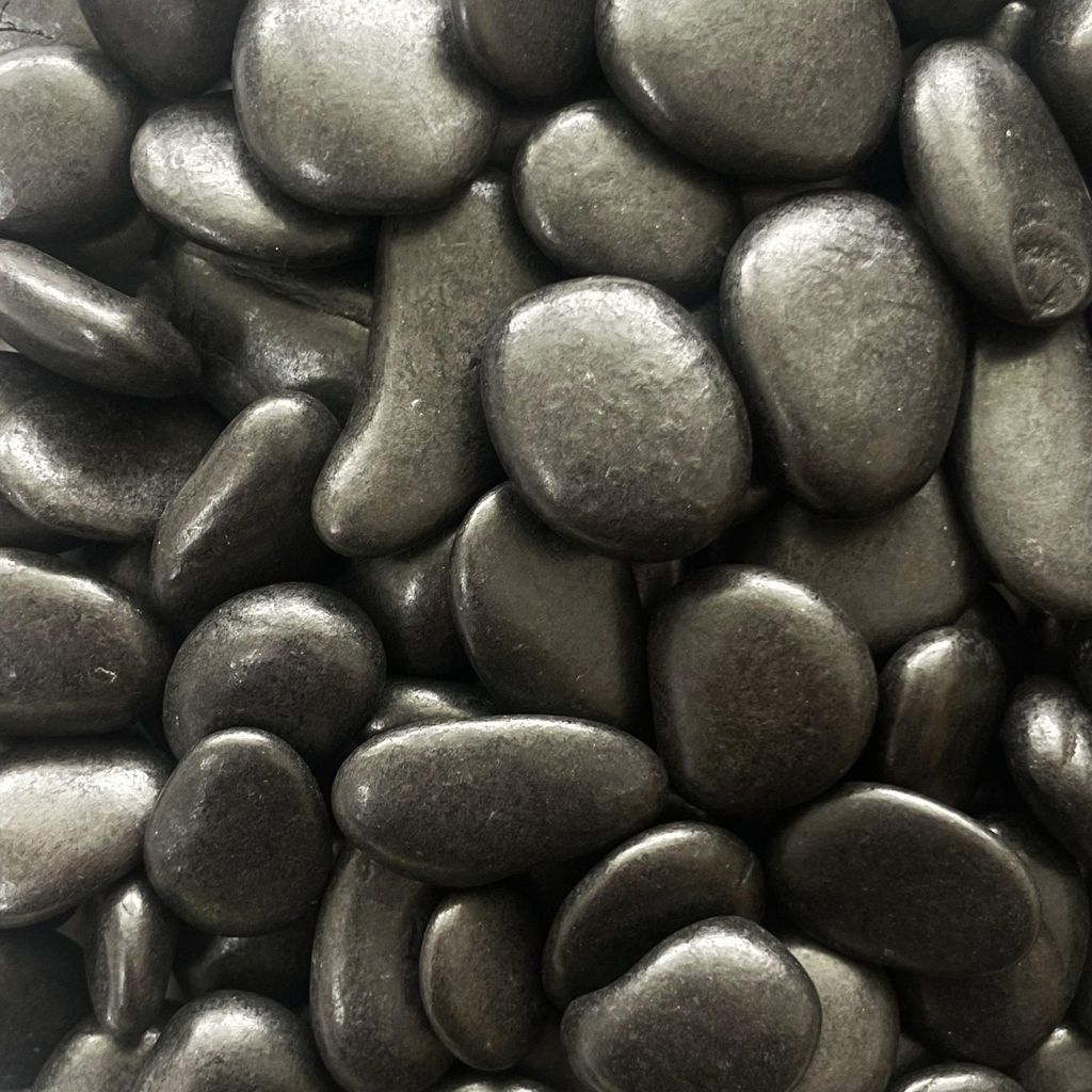 Flusskiesel, Kieselsteine 10-30mm 5kg Schwarz Produktbild 