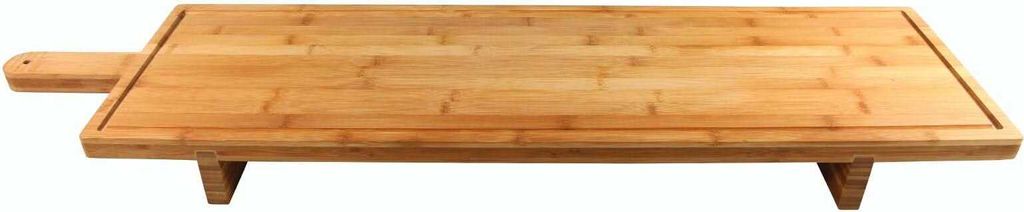 Servierscheibe XXL Bamboo 100x26x5,5 cm Produktbild 