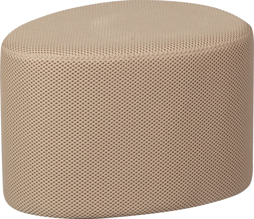 puuk hocker gittergewebe natur 38x60x47cm