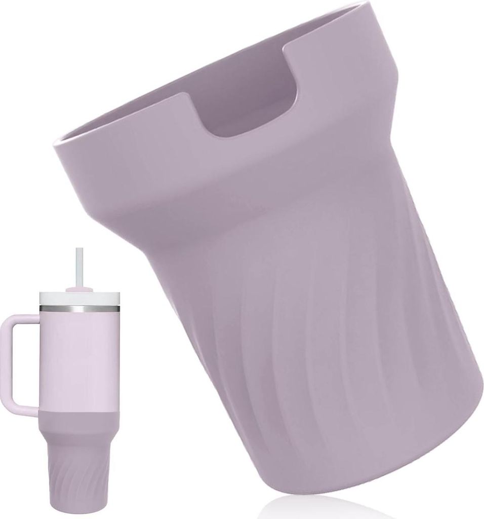 Silikonmanschette für Stanley 40 oz Becher mit Griff – Wasserflaschen-Bodenabdeckung, passend für Stanley Cup-Zubehör