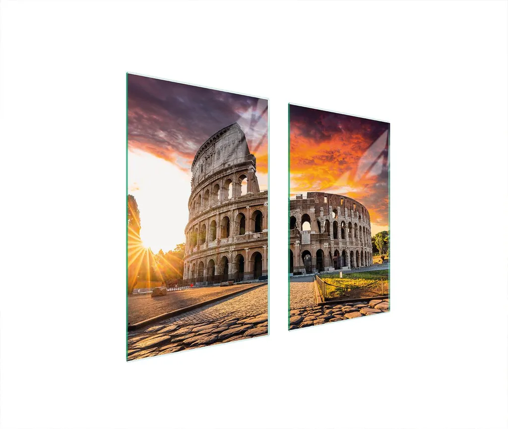 Copri Piano Cottura Vetro 75x52 Colosseo - Protezione per Induzione