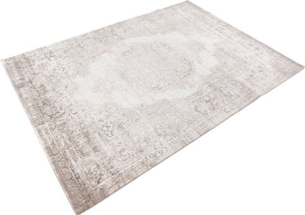 Pierre Cardin Paris - Vintage - Super soft - Shinny - 3D - Teppich - Hotel Chic - Design Teppich schön - Teppich - 200x290 - Taupe beige