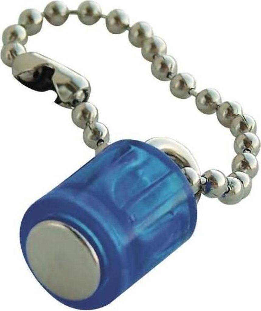 Magnet Power Zylinder + Kette 14x25mm VE=40 Stück kristallblau