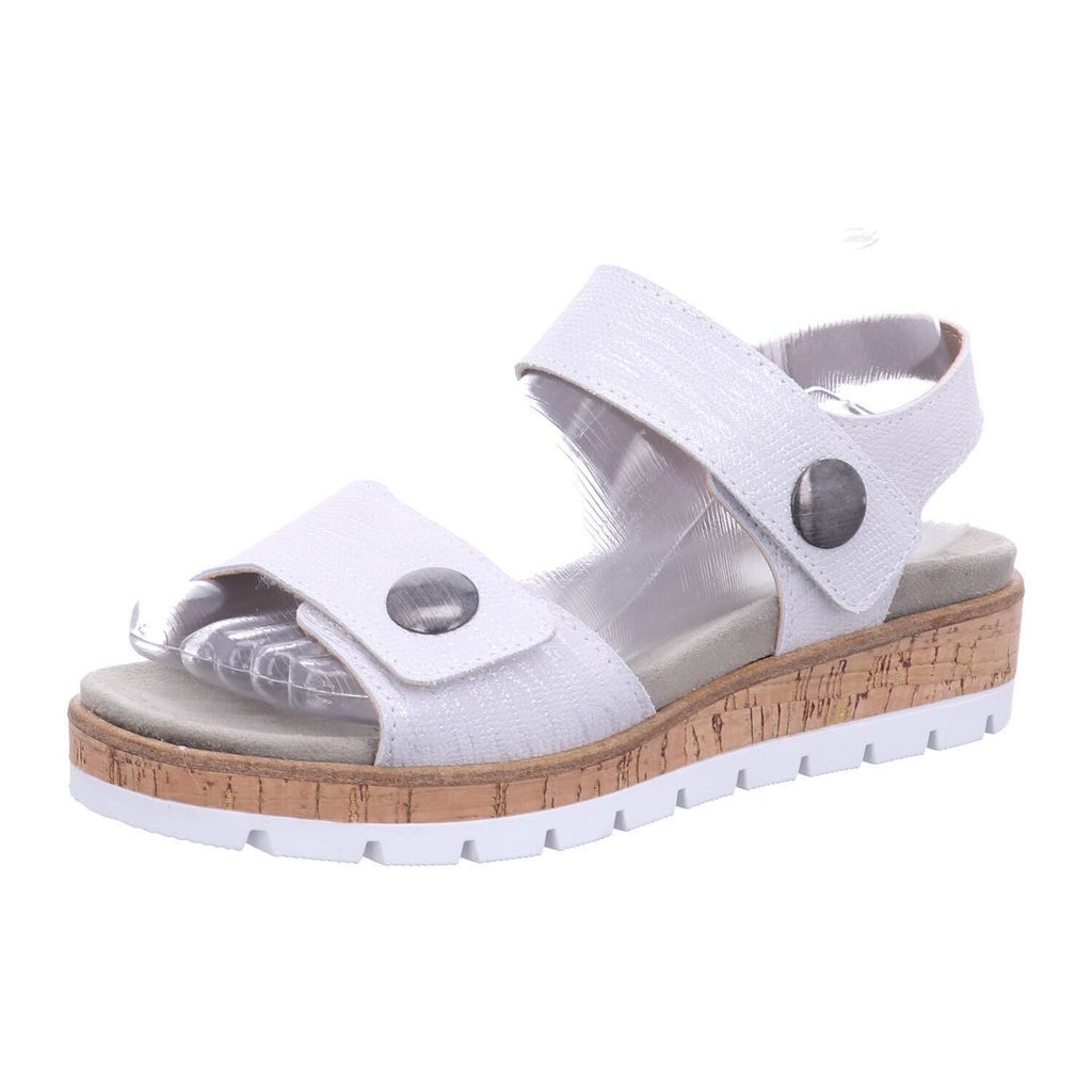 Keilsandalen für Damen in grau
