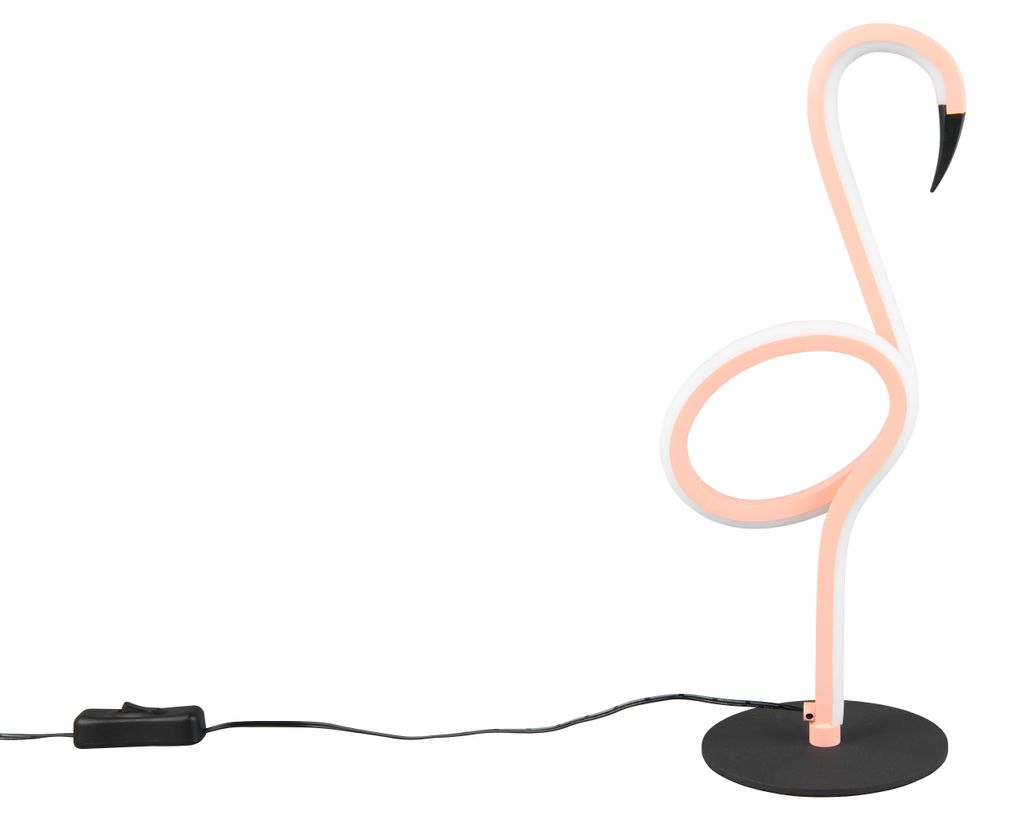 Trio - Tischlampe INGO - Rosa - 0x0x35 cm Produktbild 