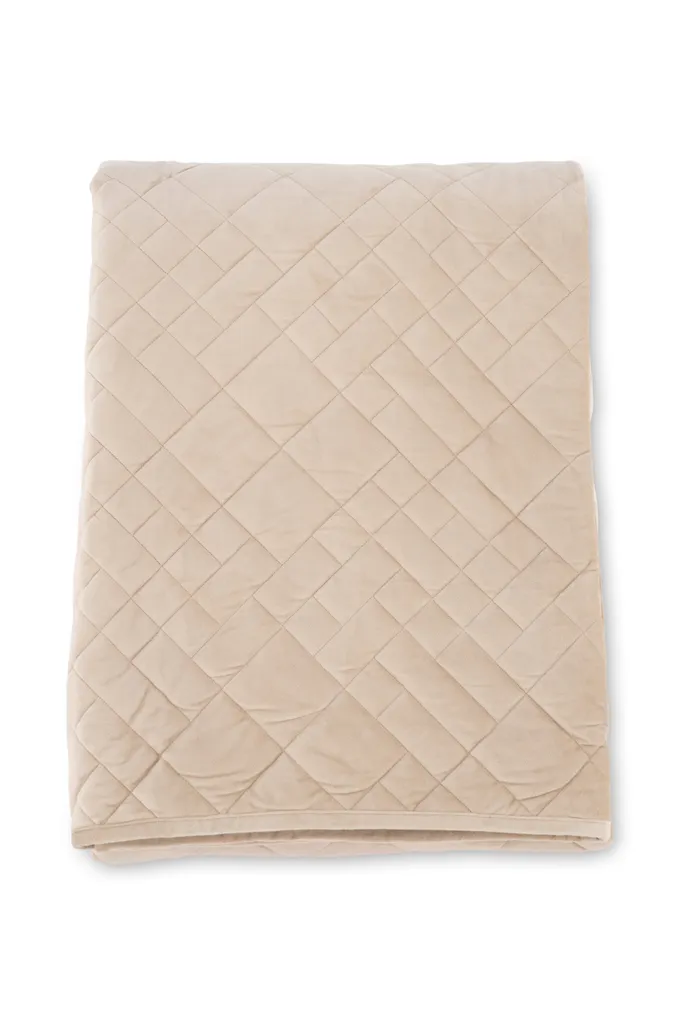 Tessuto Copriletto Jilly Beige 80x260cm | Qualità e Tradizione - 6