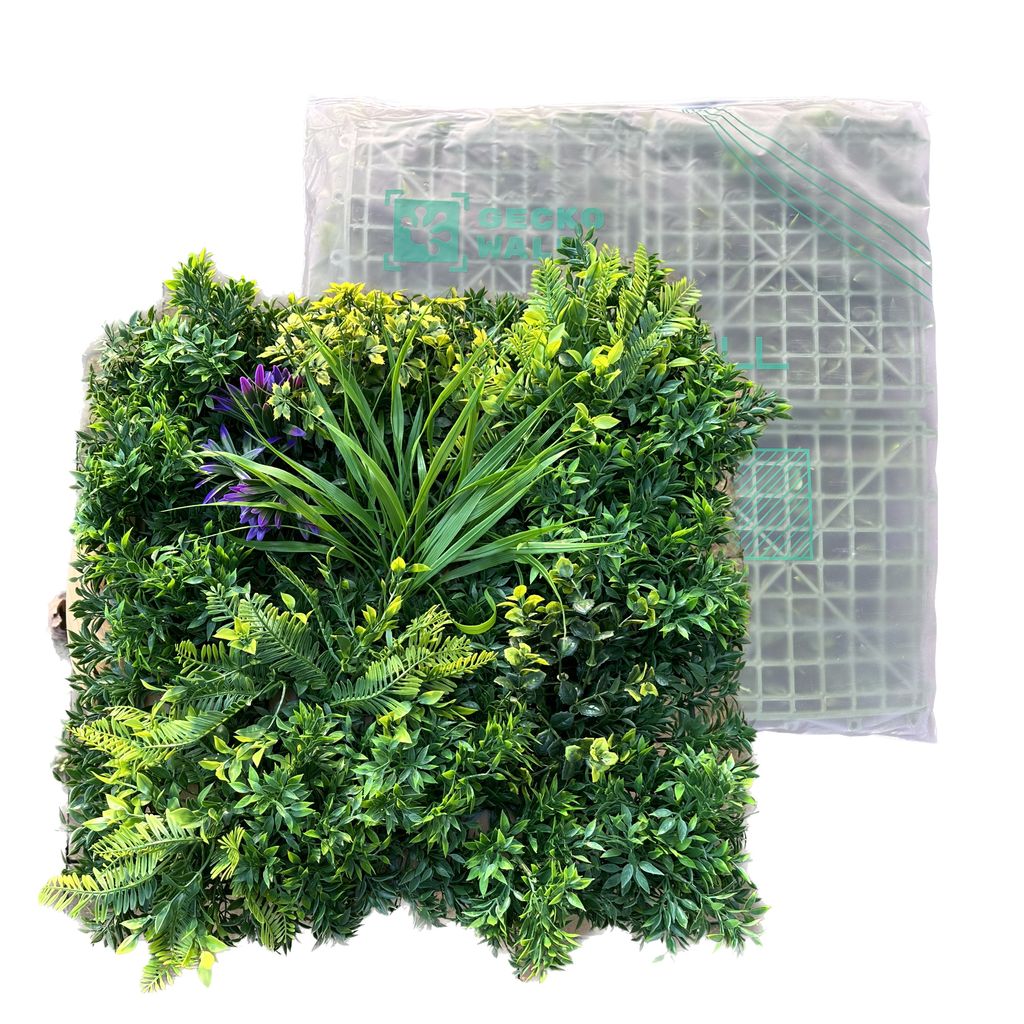 GeckoWall "RIO" | Premium Dschungel Farn Pflanzenwand | Produktbild 