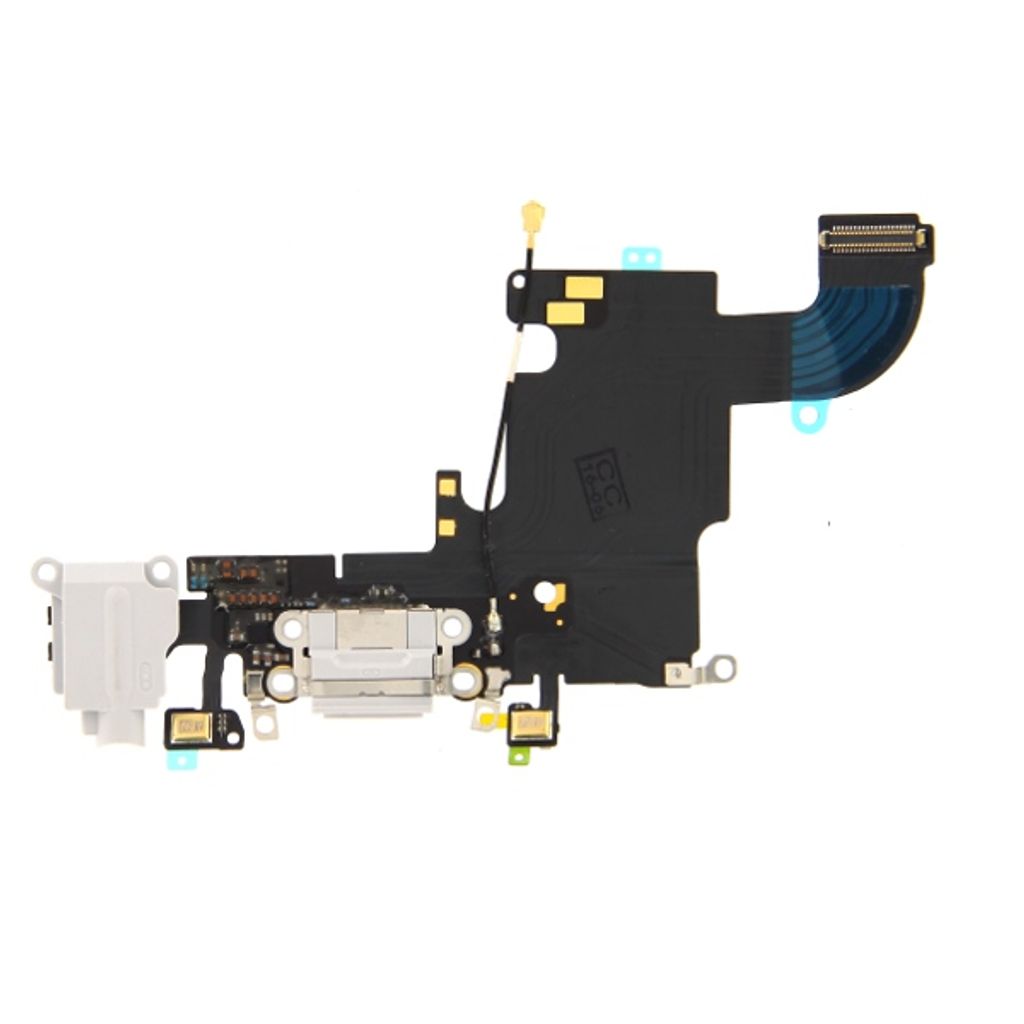 Ladebuchse Audio Flexkabel weiß- für iPhone 6S