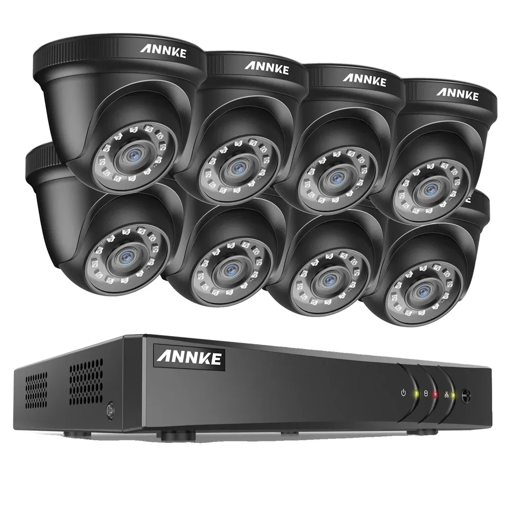 Évitez les intrusions avec le système de sécurité ANNKE 8 entrées HD
