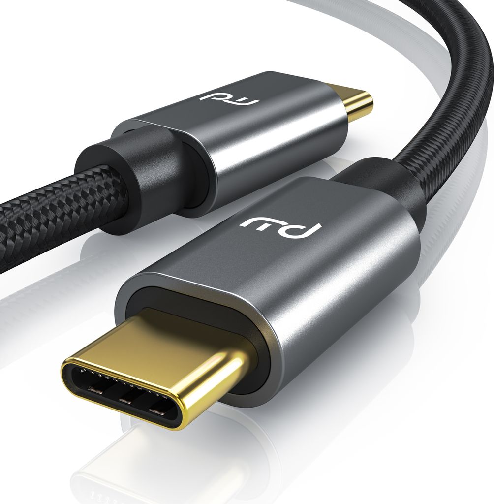 Primewire USB C 3.2 Kabel Gen 2x2-100W PowerDelivery Ladekabel - Datenkabel 20 Gbit/s - Schnellladekabel - USB 3.2 Gen2x2 - Nylonummantelung - 0,5m