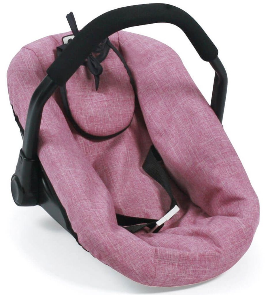 Bayer Chic 2000 708-70 Puppen-Autositz, Jeans Pink