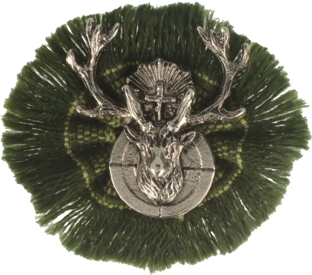 Spilla per Cappello Hirschkopf Hut-Breiter - Accessorio Caccia Bersaglio