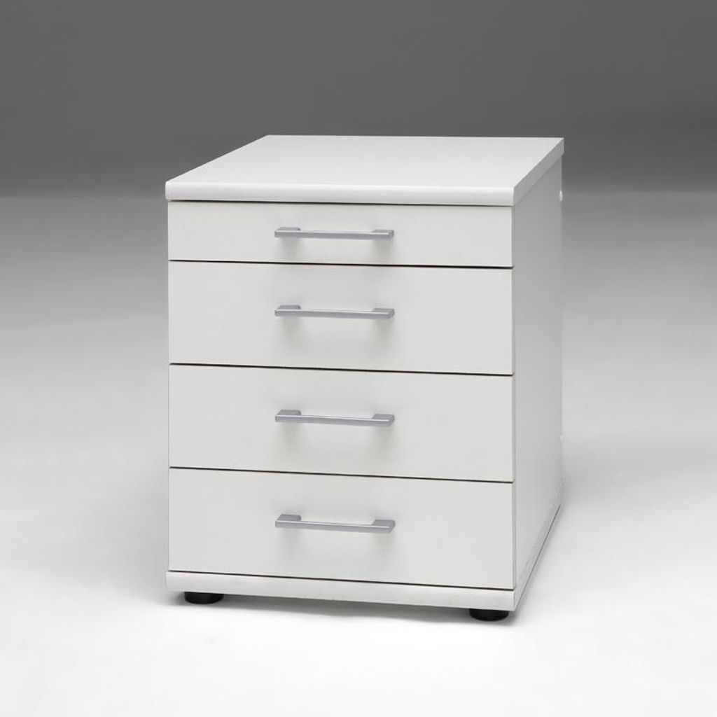 Container STETTIN-16 weiss, B x H x T: 42 x 52 x 50 cm