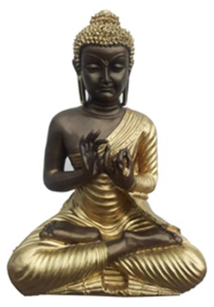 Statue Bouddha 44 cm Malaisie B33 - Créez un Espace de Méditation à Soi