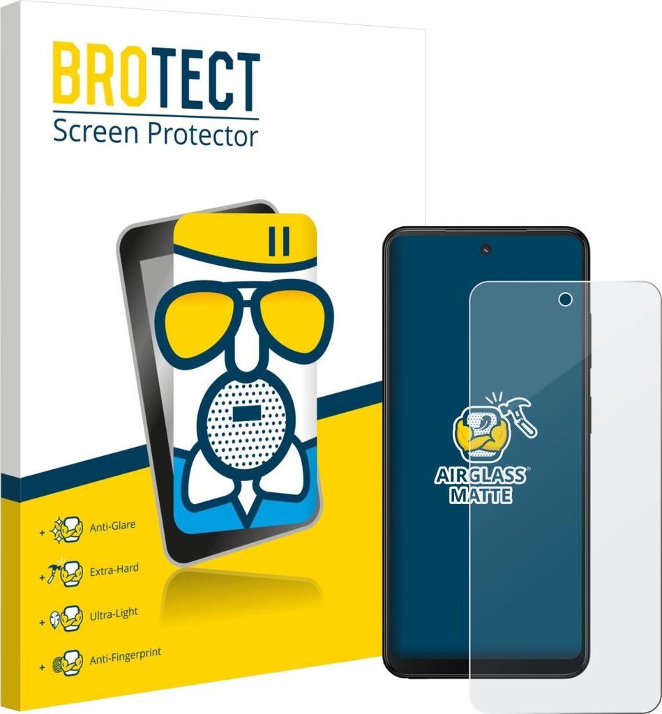 BROTECT Entspiegelungs Schutzglas für Xplora HMD Fusion X1 Schutzfolie Panzer Folie Glas Display Schutz matt