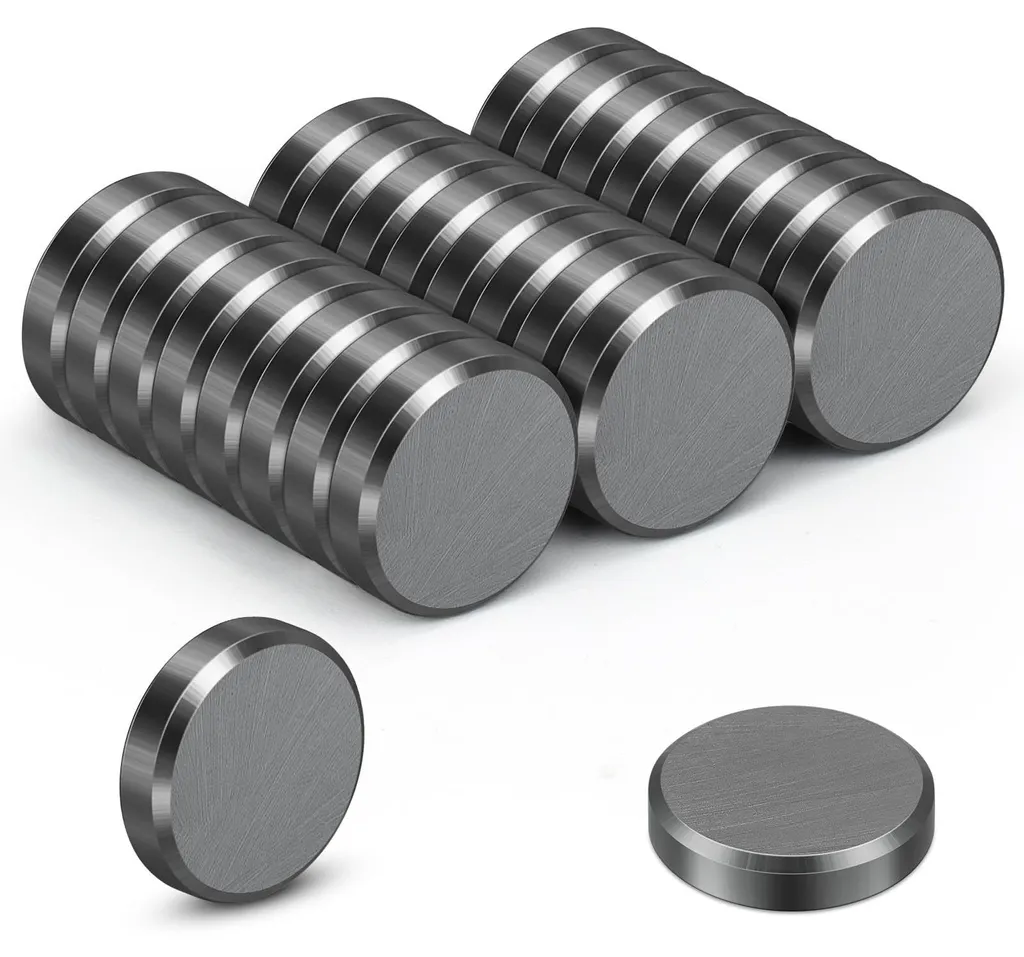 25 Aimants puissants en ferrite 20x5 mm pour tableaux et affichages