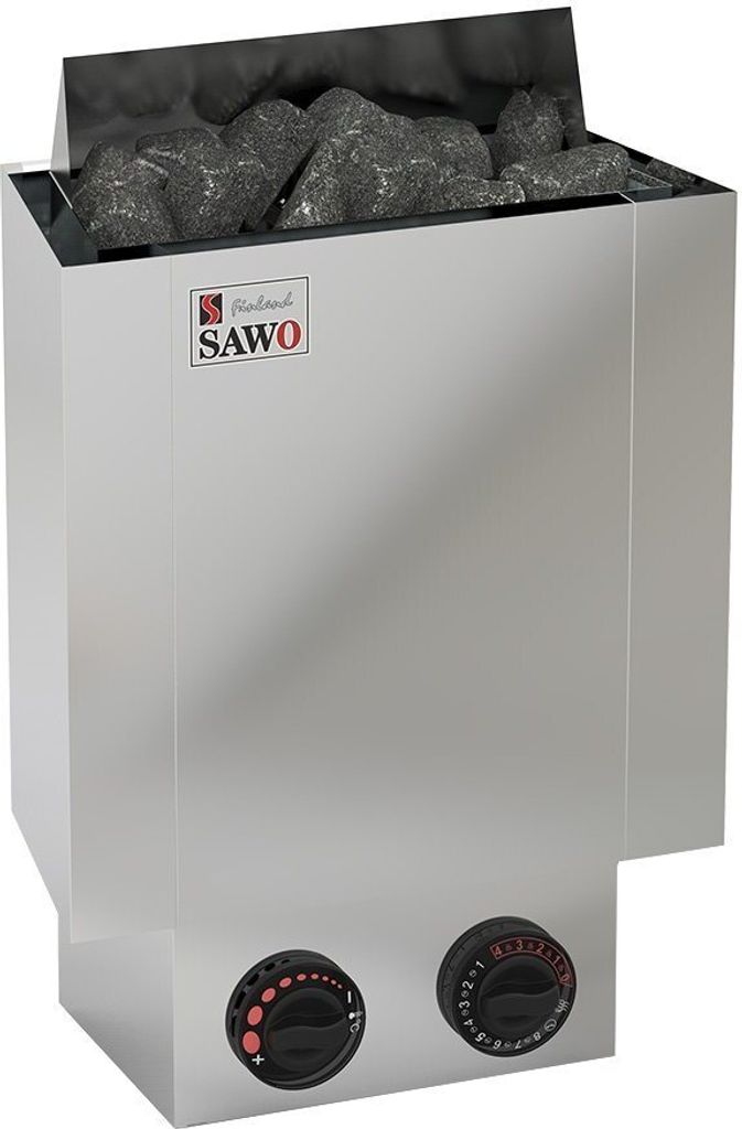 Stufe per sauna Sawo Nordex Mini 3,6 kW in acciaio | con Immagine del prodotto 