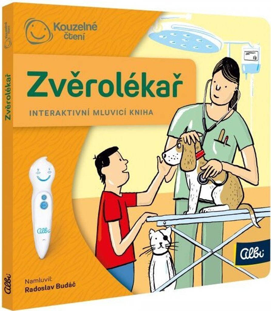 ALBI Kouzelné čtení Minikniha: Zvěrolékař