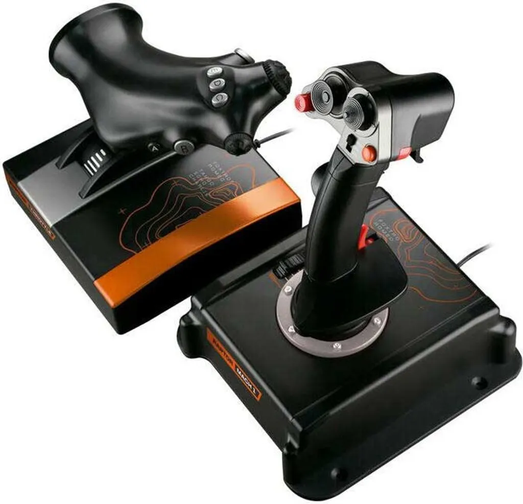 Pilotez avec Précision grâce au Pack FR-TEC Raptor Mach1 HOTAS pour Gamer sur PC