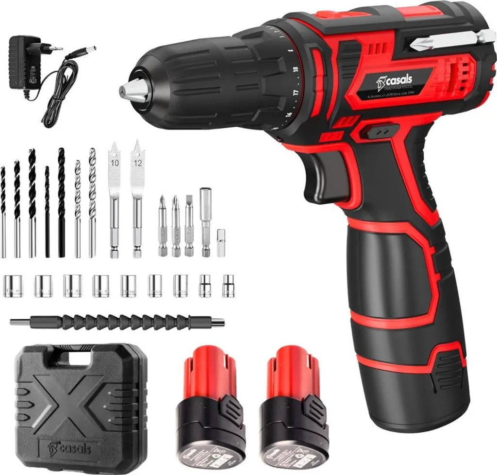 CASALS CID1251BCA 12V cordless drill/driver