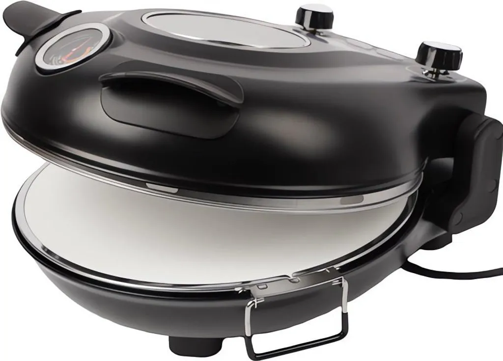 Four à pizza Ruhhy 26050 en inox avec thermomètre intégré haute chaleur