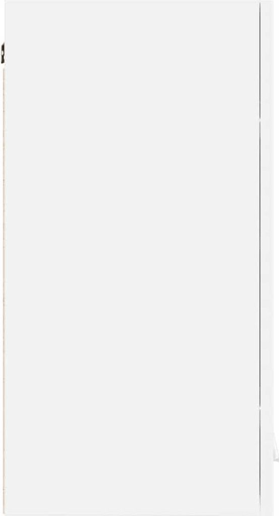 vidaXL Szafka ścienna biała wysoki połysk 60x31x60 cm płyta Zdjęcie produktu 5
