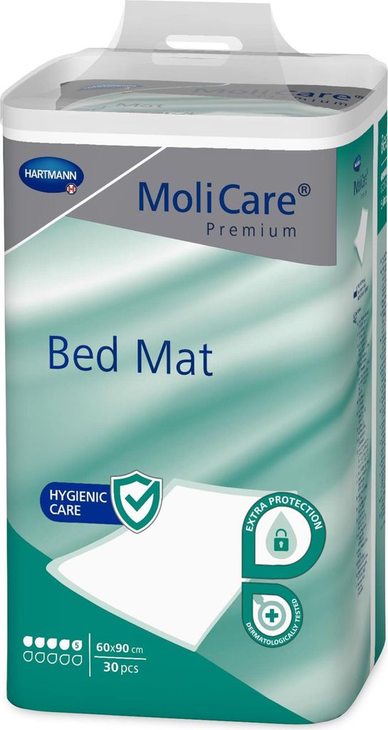 Dywaniki Molli Care 5 kropli chłonne 60 x 90 cm 30 sztuk Zdjęcie produktu 