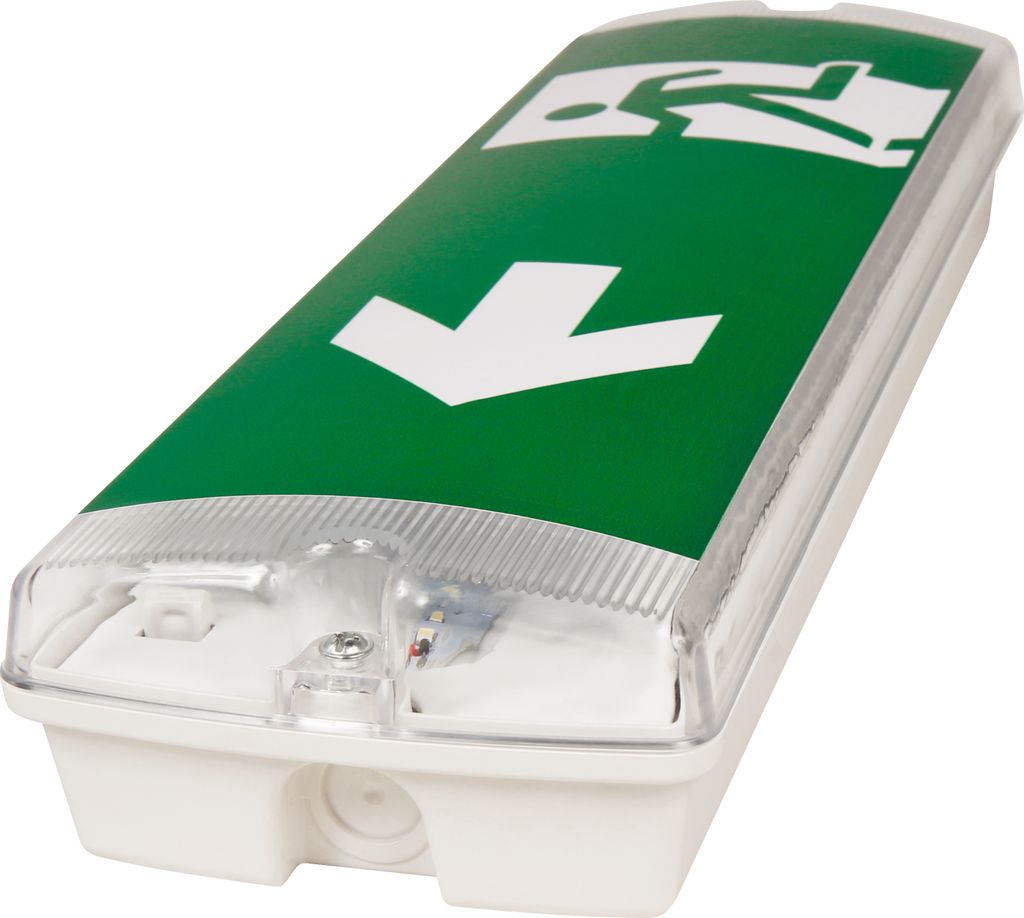 LED-Fluchtwegleuchte McShine ''FL-511'', Wandmontage, IP65 Produktbild 2